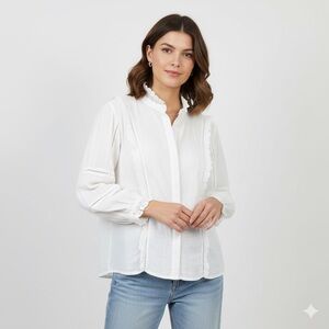 🌟🌟H&M Elegant White Blouse for Women